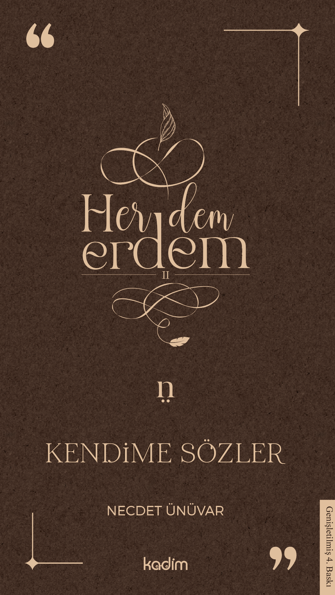 libraryturk.com her dem erdem - kendime sözler