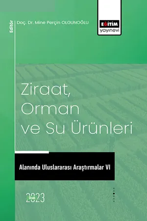 libraryturk.com ziraat, orman ve su ürünleri alanında uluslararası araştırmalar vı