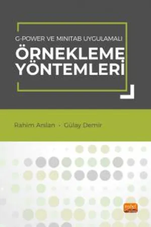 libraryturk.com g-power ve minitab uygulamalı örnekleme yöntemleri