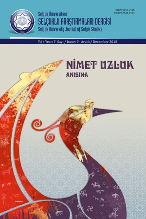 libraryturk.com selçuklu araştırmaları dergisi nimet uzluk anısına
